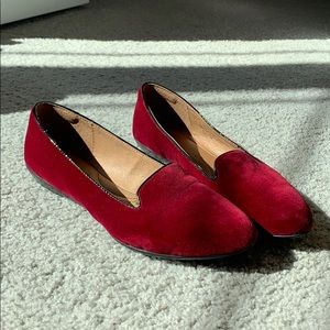 Sofft velvet “driving slippers” (flats)
